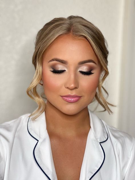 Glam Bride Makeup, Wedding Eyes, Wedding Makeup Bride, Wedding Eye Makeup, Glam Wedding Makeup, Make Up Braut, Bridesmaid Hair Makeup, Smink Inspiration, Formal Makeup