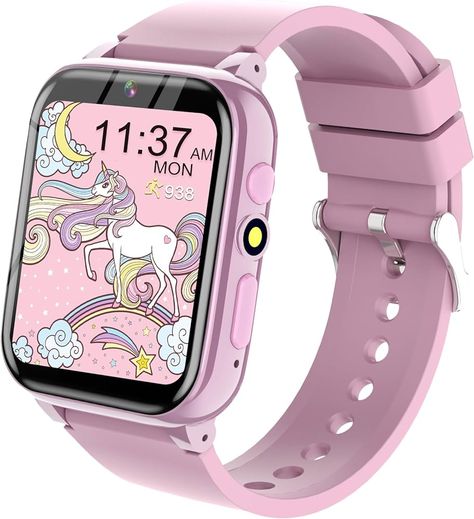 YEDASAH Kids Smart Watch Boys Girls, Smart Watch for Kids with 26 Games, 1.69HD Touchscreen, Learn Card, Step Counter, Audiobook, Camera Music, Alarm Clock, Educational Toy for 4-12Y Birthday Gifts: Amazon.co.uk: Fashion Girls Smart Watch, Phone Watch For Kids, Casual Shoes Women Summer, Kidizoom Smartwatch, Best Kids Watches, Cute Ipad Cases, Gifts Amazon, Happy Girl Quotes, Best Smart Watches