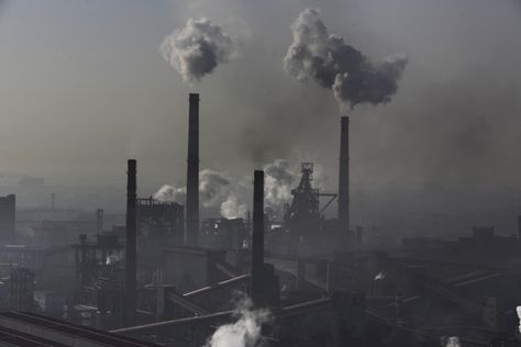 Hebei's steel cities and China's pollution crisis – in pictures | Environment | The Guardian Lu Guang, Green Infrastructure, Steel Industry, Social Status, Industrial Photography, Landscape Photography Nature, Steel City, Gcse Art, Environment Concept