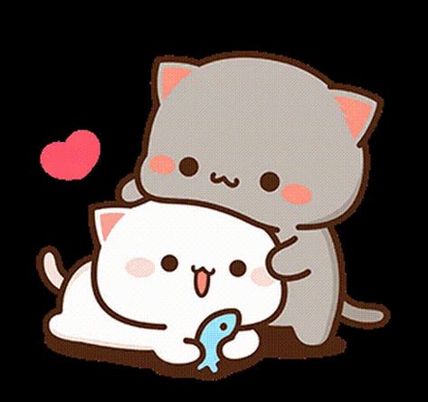 Peach And Goma Peach Goma GIF – Peach and goma Peach goma Cat cute – discover and share GIFs Pandas, Kawaii, Goma And Peach Gif, Peach Goma Gif, Goma Peach, Mochi Cats, Peach And Goma, Mochi Cat, Dudu Bubu