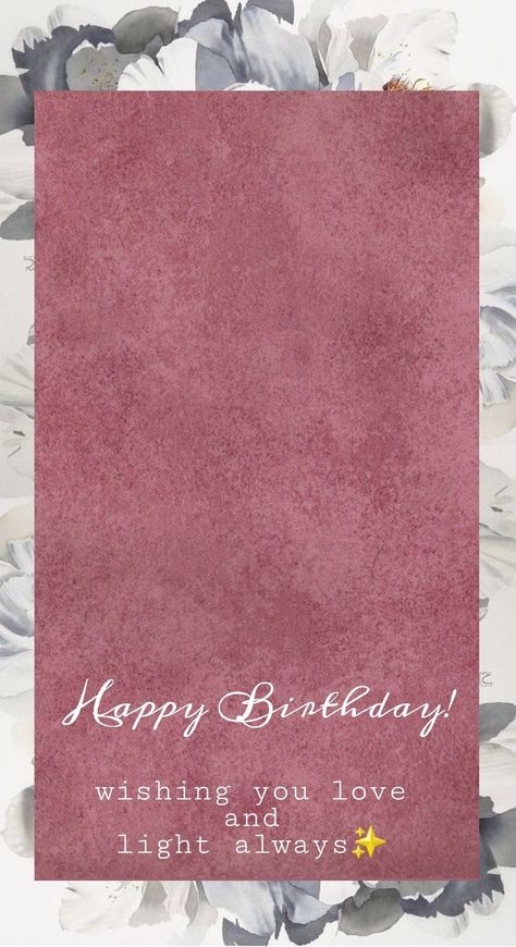 Birthday Wishes Picture Frame, Wallpaper Backgrounds For Birthday, Happy Birthday Di Wishes, Birthday Insta Story Background, Birthday Card For Insta Story, Birthday Frame With Quotes, Birthday Wish Frame Aesthetic, Birthday Frame For Instagram Stories, Happy Birthday Templets For Instagram