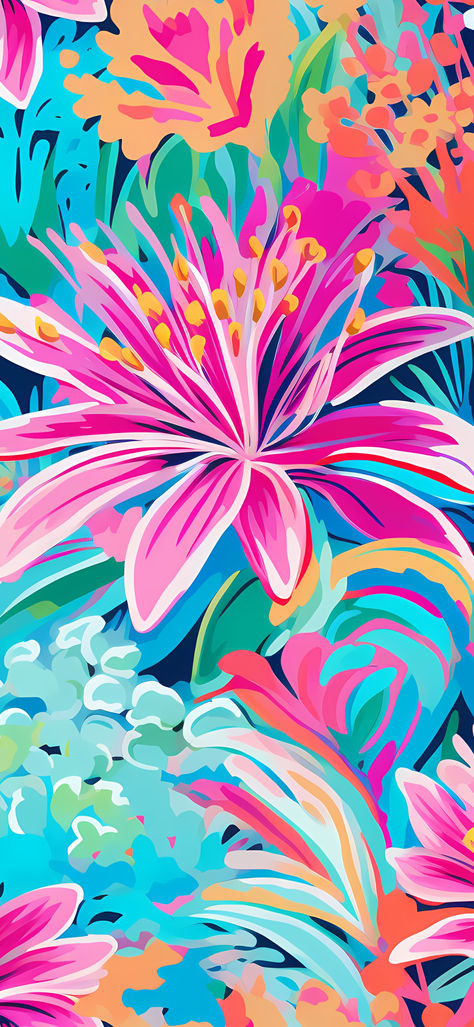 Answer the call of summer with our vibrant collection of preppy Florida colors & tropical patterns wallpapers! Infuse your device with the laid-back luxury of Palm Beach style and embrace the tropical spirit. Explore now! #SummerVibes #TropicalLuxury #DigitalEscape Summer Vibe Wallpaper Iphone, Aesthetic Paint Wallpaper, Abstract Phone Backgrounds, Tropical Beach Wallpaper Iphone, Beach Summer Aesthetic Wallpaper, Painted Tropical Flowers, Wallpaper Iphone Summer Aesthetic, Preppy Screensavers, Retro Tropical Aesthetic