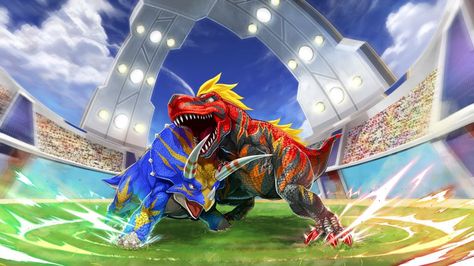 Fossil fighters Fossil Fighters, Big N, Dinosaur Games, American Games, Nintendo Eshop, Alien Creatures, Mario Party, Nintendo 3ds, Jurassic World