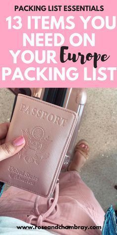 Backpacking Europe, Bucket List Europe, Europe Packing, Europe Packing List, Packing For Europe, Couple Travel, Budget Planer, Voyage Europe, Packing List For Travel