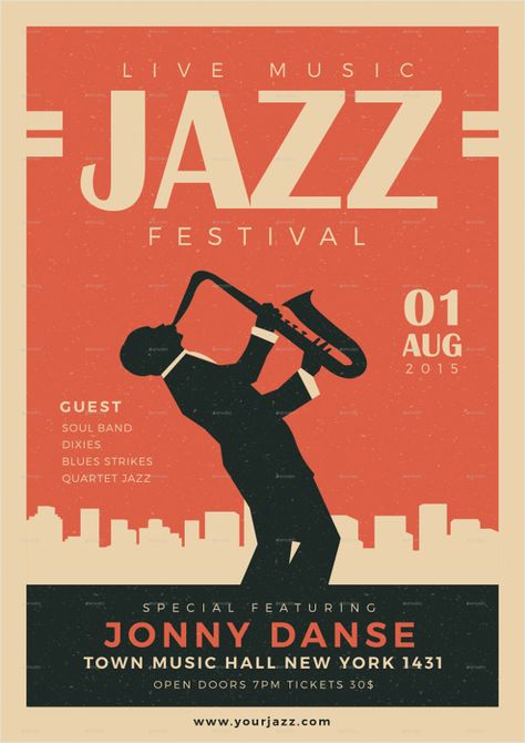 Old Jazz Festival Poster Jazz Poster Design, Jazz Festival Poster, Poster Design Ideas, Arte Jazz, Jazz Poster, Festival Flyer, Music Festival Poster, Jazz Art, Jazz Fest