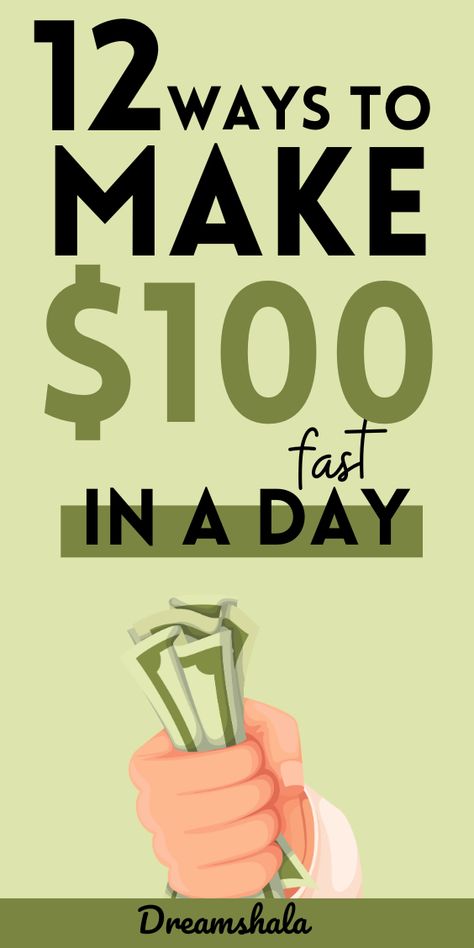 Looking for ways to make extra money fast? No matter what your skills are, you can find something that will work for you! You can earn up to $100 a day, that's up to $3,000 a month! It's up to you how much you want to work! Make Extra Money | Make Money Online | Make Money From Home | Make Money at Home | Side Hustle | Money Making Ideas How Make Money From Home, Business That Make Money Fast, Side Hustles To Make Money Fast, Make Your Money Work For You, Easy Ways To Make Money From Home Extra Cash, Making Money From Your Phone, How To Earn Extra Income, How Can I Make Money From Home, Money Side Hustles