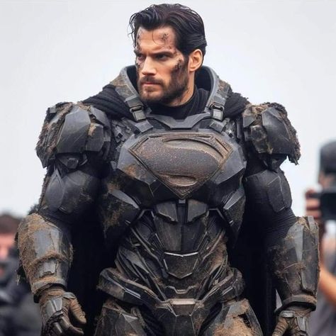 Superman Armor, Kryptonian Armor, Injustice 2 Superman, Zack Snyder Justice League, Bane Batman, Superman Suit, Superman Henry Cavill, Armor Suit, Dc Superman