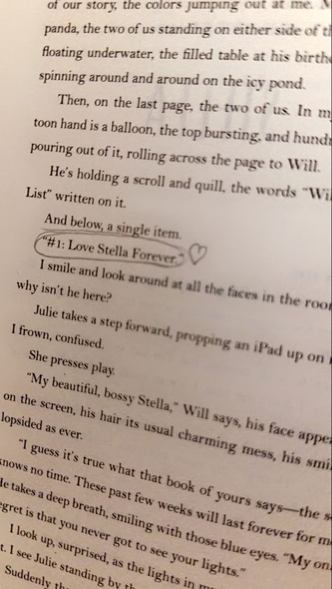 “#1 Love Stella Forever” 🤍 #books #quotes #bookquote #fivefeetapart Five Feet Apart, Annotated Books, Writing Lists, Best Quotes From Books, Forever Book, Books Quotes, Forever Me, I Smile, Book Quotes