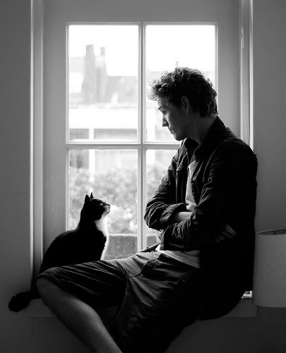 best buddy's  by  Tim van Eenennaam Taken on June 26, 2012 Nikon D7000 Man And Cat Photography, Cat And Man Drawing, Man And Cat Aesthetic, Guys With Cats Aesthetic, Portraits With Cats, Man With Cat Aesthetic, Boy With Cat Aesthetic, Photo With Cat Ideas, Man Holding Cat