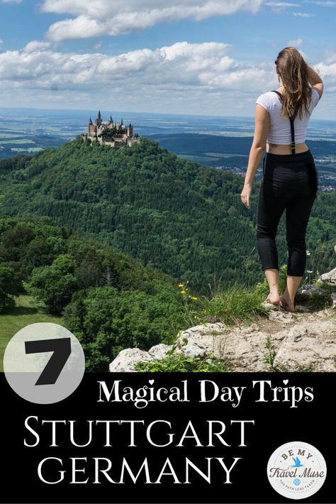 From magical castles to gorgeous hikes through the Black Forest, here are 7 day trips from Stuttgart, Germany, to take this year! Stuggart Germany, Germany Hiking, Hiking Germany, Germany Trip, Black Forest Germany, Day Trips From Lisbon, Germany Vacation, Places In Scotland, Hiking Europe