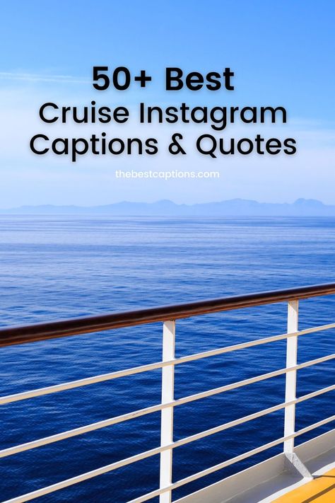 Best Cruise Photo Ideas, Family Cruise Quotes, Cruise Post Captions, Cruise Funny Quotes, Cruise Ig Captions, Cruise Captions For Instagram, Cruise Quotes Memories, Captions For Cruise Pictures, Cruise Insta Captions