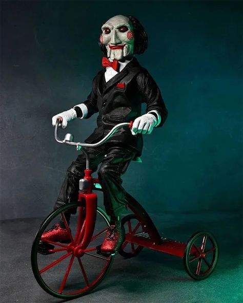 Tricycle, Saw Movies, Billy The Puppet, Value Of Life, Game Of Survival, The Puppet, The Saw, Action Figure, Sound