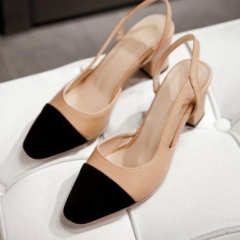 Slingbacks, Two Tone Shoes, Current Wishlist, Mens Fashion Country, Shoes For Summer, Ballerina Shoes Flats, Shoe Gallery, Slingback Heels, Slingback Heel