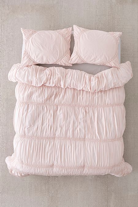 Duvet Ties, Ruffle Comforter, Boho Tie Dye, Organic Bedding, Bed Sets, Pretty Room, Dreamy Room, Room Redo, Room Makeover Inspiration