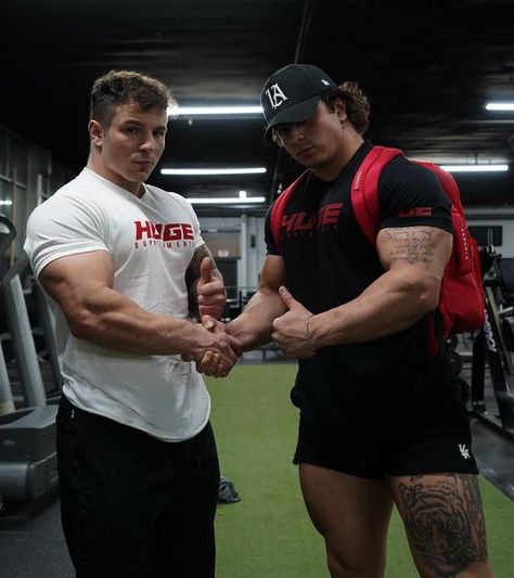 The Tren Twins on Instagram: "AHHHHH NEWEST HUGE ATHLETES. GIVEAWAY TIME MF Follow @hugesupplements Like and comment for a chance to win 100$ giftcard for the site. 10 winners🙏🏼" Twins, Gym, Tren Twins, Giveaway Time, Like And Comment, To Win