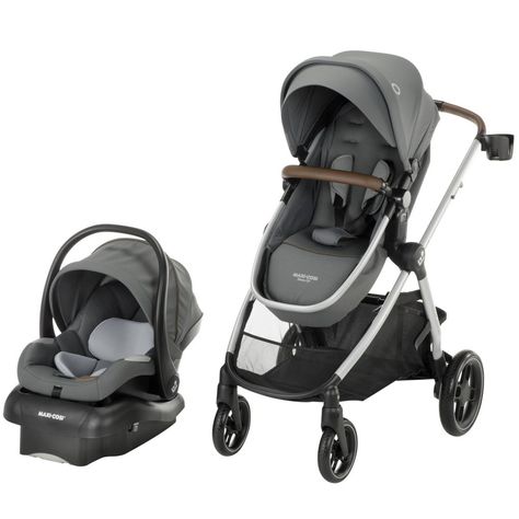 The Maxi-Cosi Siena CP Modular Travel System, featuring the Mico Luxe Infant Car Seat (included), is the perfect duo for all your strolling needs. From the relaxing and reclining newborn to upright and world-facing toddler, your little one will enjoy exploring with you in a travel system designed for maximum comfort and protection. The lightweight Mico Luxe Infant Car Seat is designed to attach to the stroller, giving parents the ease of transferring baby to and from the car. With 5 modes of use Car Seat And Stroller Set, Baby Travel Gear, Bb Reborn, Car Seat And Stroller, Travel System Stroller, Baby Equipment, Infant Car Seat, Preparing For Baby, Maxi Cosi