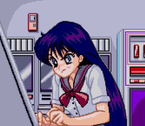 Sailor Mars Gif Pfp, Pixel Art Pfp Gif, Sailor Moon Gif Pfp, Sailor Mars Gif, Sailor Moon Game, Sailor Mars Pfp, Sailor Moon Pixel Art, Game Gif, Moon Gif