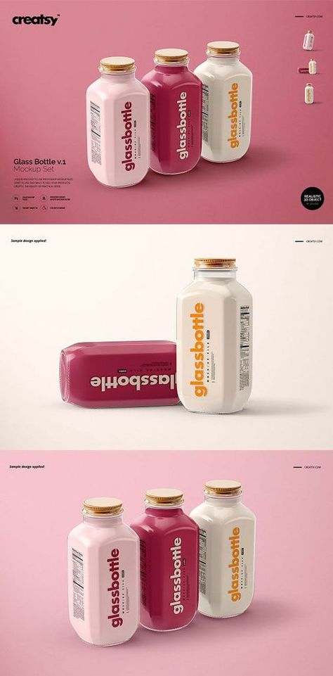 Beverage Packaging, Glass Bottle Design, Bakery Products, Bottle Design Packaging, Juice Packaging, Beautiful Branding, Chocolate Packaging, Food Packaging Design, Packing Design