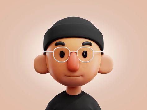 Brand Character Design, 3d Karakter, Fotografi Urban, Simple Character, Branding Illustration, Character Images, 3d Figures, Avatar Cartoon, Portrait Cartoon