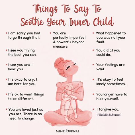 Inner Child Work: 5 Ways To Heal Deep-Rooted Trauma How To Heal My Inner Child, Affirmations For Inner Child Healing, Inner Child Healing Affirmations, Healing Your Inner Child Quotes, Healing Inner Child Prompts, Inner Child Healing Quotes, Healing Inner Child Quotes, How To Heal Your Inner Child, Inner Child Drawing