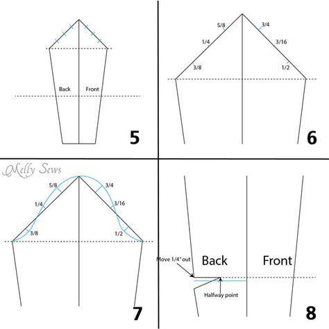 How to Make a Sleeve Pattern - And How to Fit a Sleeve - Melly Sews Molde, How To Draft Sleeves, How To Make Sleeve Pattern, How To Make A Sleeve Pattern, How To Make Sleeves, Sleeve Pattern Making, Pattern Drafting Tutorials, Melly Sews, Sewing Sleeves