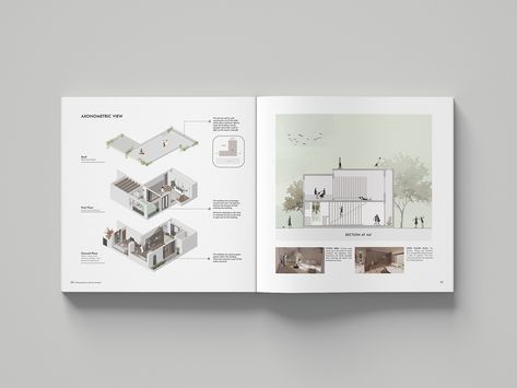 Architectural Diagrams Graphics, Architecture Portfolio Cover Landscape, Portfolio Cover Page Architecture, Architecture Portfolio Color Palette, Portfolio Architecture Cover, Profolio Design, Interior Design Portfolio Examples, Architecture Portofolio, Architecture Portfolio Examples