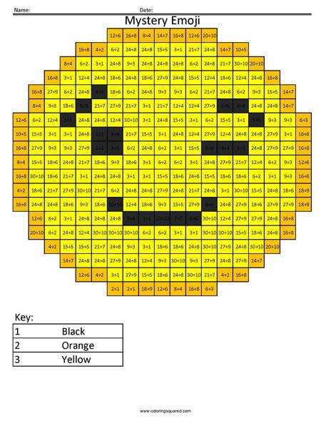 free emoji multiplication and division worksheets Blush Emoji, Wink Emoji, Blushing Emoji, Winking Emoji, Emoji Coloring Pages, Free Emoji, Emoji Patterns, Kiss Emoji, Go Math
