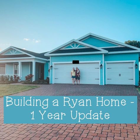 building a ryan home - 1 year update Ryan Homes, Tile Companies, Home Again, Home Warranty, Bathroom Doors, Getting Things Done, Master Bath, A House, Just Go