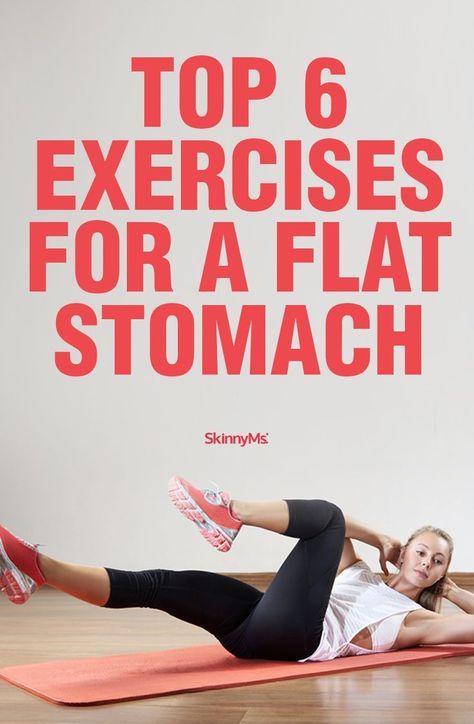 Top 6 Exercises for a Flat Stomach Flat Stomach, Lower Abs, Exercises For A Flat Stomach, Ab Muscles, Burning Calories, Workout For Flat Stomach, Core Muscles, Belly Workout, Stomach Workout