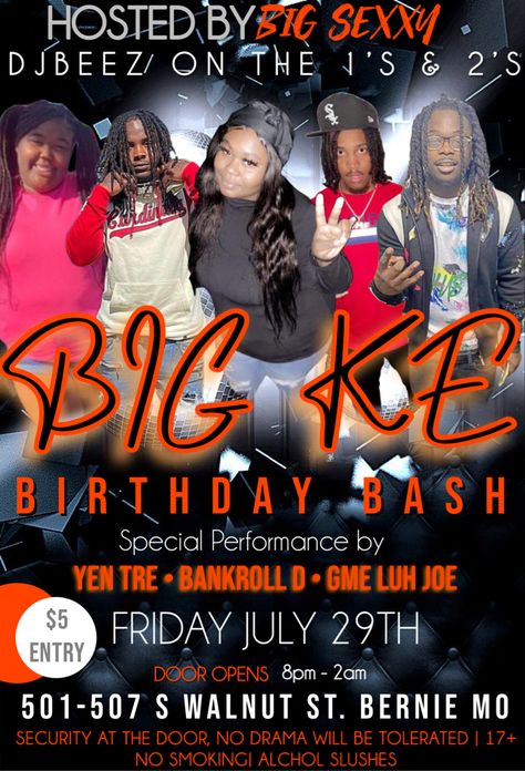 Kickback Flyer Ideas, Sweet 16 Party Flyer, Birthday Bash Flyer Design Background, Graduation Flyer Ideas, Party Flyers Black People, Lit Birthday Party Ideas, Kickback Party Flyer Ideas, Sweet 16 Flyer Ideas, Birthday Flyer Ideas