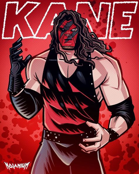 Wwe Kane, Kane Wwe, Wwe Art, Zombie Apocalypse Outfit, Wwe The Rock, Undertaker Wwe, Wrestling Posters, Wwe Superstar Roman Reigns, Wwe Legends