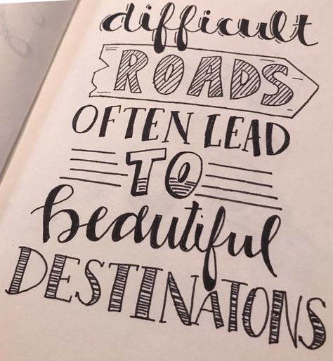 Quotes Drawing Doodles, Inspirational Quotes Drawings, Drawing For Motivation, Motivational Sketches Drawings, Doodle Art Quotes Inspiration, Quotation Design Ideas, Calligraphy Quotes For Beginners, Caligraphy Ideas Quotes Aesthetic, Hand Lettering Quotes Motivation