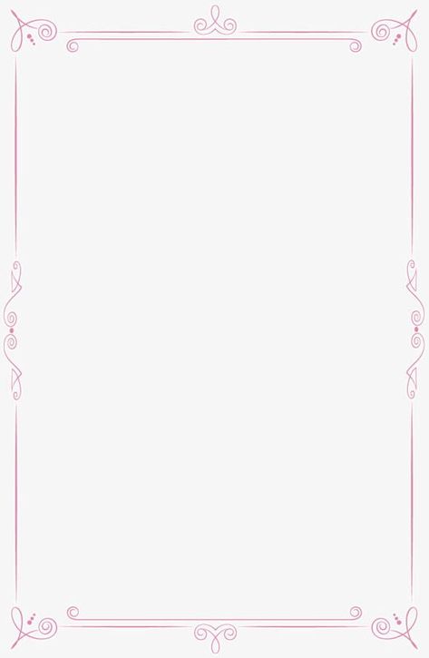 Pink Frame Png Aesthetic, Cute Pink Border Design, Coqquete Border, Pink Frame Aesthetic, Border Design Aesthetic Pastel, Pink Border Aesthetic, Coquette Border Design, Pink Border Background, Pink Frame Border