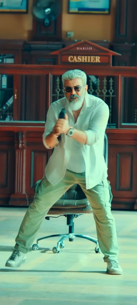 Thunivu Ajith Kumar, Vest White, Deadpool, Quick Saves