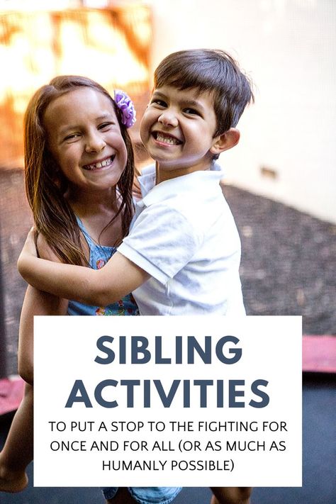 Sibling Activities, Teamwork Activities, Family Time Activities, Sibling Art, Family Mission Statements, Playful Parenting, Clock Craft, Sibling Relationships, Screen Free Activities