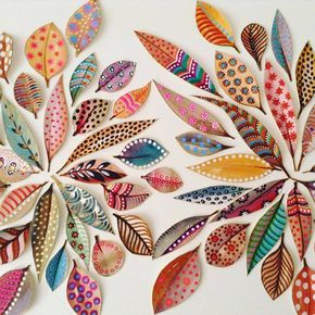 Craft With Leaves, Høstaktiviteter For Barn, How To Craft, Leaf Crafts, Autumn Crafts, Painted Leaves, Nature Crafts, Leaf Art, Diy Holiday