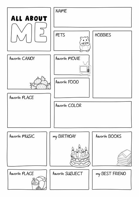 Get To Know Me Printable, About You Template, About Me Profile Ideas, Get To Know Me Worksheet Free Printable, All About Me Poster Ideas Creative, Get To Know Me Classroom Activities, Fun Facts About Me Template, All About Me Poster Ideas High School, About Me Questions Template