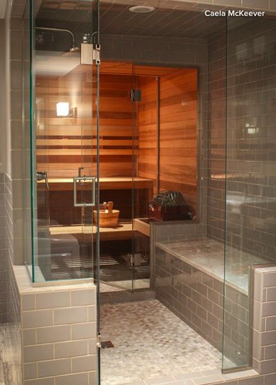 Sauna Bathroom Ideas, Home Steam Room, Sauna Bathroom Design, Steam Room Shower, Sauna Shower, Asian Bathroom, Home Spa Room, Sauna Steam Room, Sauna Design