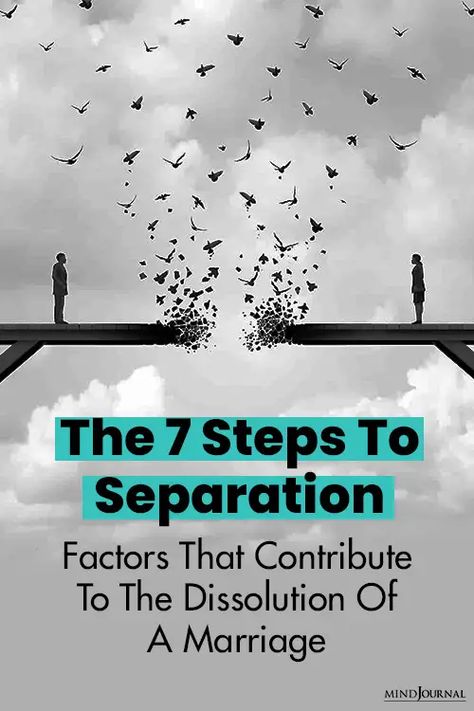 The 7 Steps To Separation: Factors That Contribute To The Dissolution Of A Marriage How To Separate From Husband, Marriage Ending Quotes, Marriage Ending Quotes Divorce, Steps To Divorce, Separation Quotes, Seperation Marriage, No Marriage, End Of Marriage, Divorce Counseling
