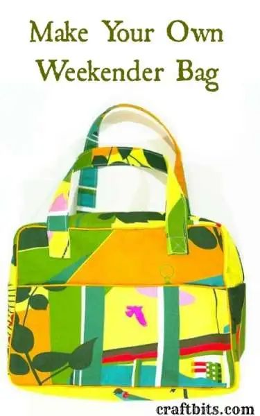 Patchwork, Couture, Overnight Bag Pattern, Weekender Bag Pattern, Sewing Patterns Free Bag, Sewn Bags, Diy Bags Tutorial, Trendy Sewing Projects, Basic Pattern