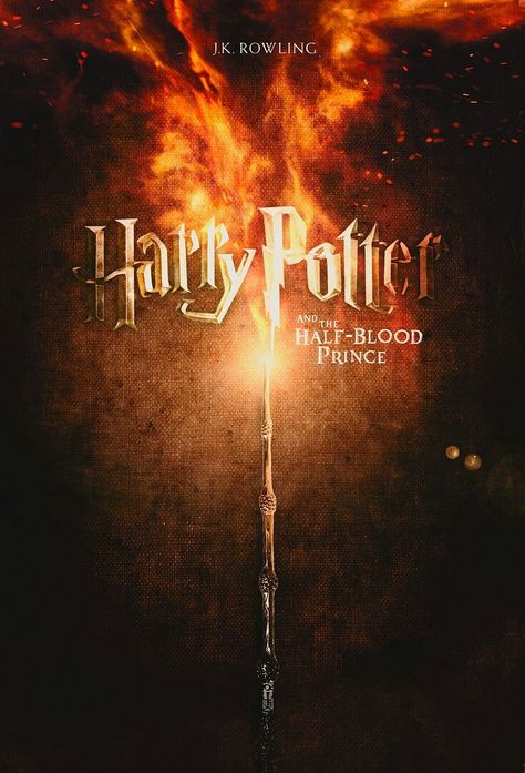 #6 - Harry Potter and the Half Blood Prince - Cover by Nir Vana Harry Potter Pins, Cover Harry Potter, Harry Potter Book Covers, Half Blood Prince, Harry Potter Background, Harry Potter Poster, Theme Harry Potter, Images Harry Potter, Harry Potter Tumblr