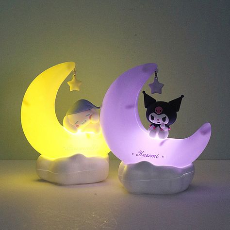 Sanrio Characters Series LED Lamp Anime Moon, Tapeta Z Hello Kitty, Karakter Sanrio, Cute Night Lights, Bedroom Night Light, Anime Accessories, Cute Bedroom Decor, Cute Room Ideas, Hello Kitty Items