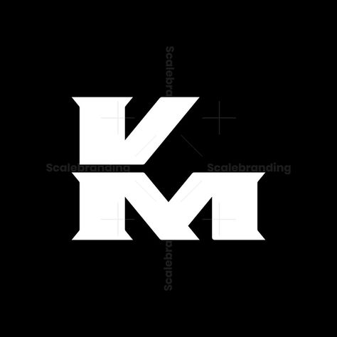 Elegant KM or MK logo for sale. The logo is made by combining the letters K and letter M. made with a modern, elegant, simple and stylish appearance. Works great on both dark and light backgrounds Letters K, Rhino Logo, Angry Tiger, Owl Logo, Fox Logo, Stylish Letters, Eagle Logo, Leaf Logo, Mk Logo