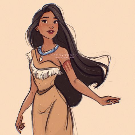 Pocahontas Edit, Pocahontas Cartoon, Pocahontas Drawing, Pocahontas Art, Pocahontas Disney, Disney Pocahontas, December 7, Monster Girl, Drawing Challenge