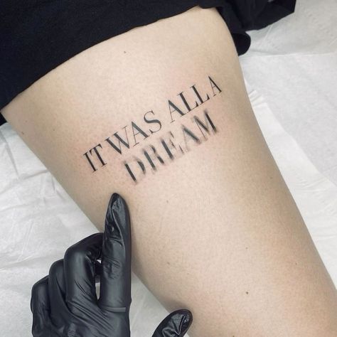 Illusion Word Tattoo, Melting Font Tattoo, Mean Full Tattoos, Four Letter Words Tattoos, Know Yourself Tattoo, It Was All A Dream Tattoo, Ignorance Is Bliss Tattoo, Romanian Numbers Tattoo, Beauty In Chaos Tattoo