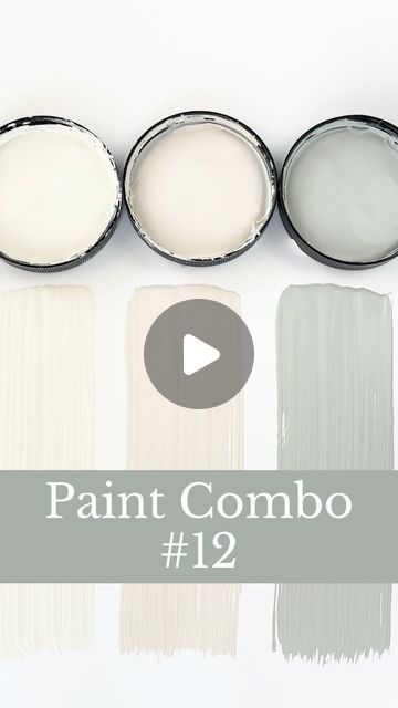 Loralee AhMu on Instagram: "Another incredible paint color combo for your home: 

1️⃣ Swiss Coffee is a warm, soft white with creamy undertones. It’s a popular choice for trim and walls because it isn’t stark, allowing it to complement a wide range of colors.

2️⃣ Balboa Mist is a light, warm gray with subtle taupe undertones. It’s a neutral color making it an excellent choice for main living spaces or bedrooms.

3️⃣ Boothbay Gray (HC-165) is a medium-toned bluish-gray that has a soft, calming presence. Its versatility allows it to be used in a variety of settings and with different styles.

This is a great combo because off the combination of warm and cool colors. Swiss Coffee offers warmth, while Boothbay Gray introduces a cooler note. Balboa Mist bridges these two by having a warm gray Beauti Tone Paint Colors, Boothbay Gray Benjamin Moore, Color Combinations For Bedroom, Boothbay Gray, House Color Schemes Interior, Calming Bedroom Colors, Balboa Mist, Paint Color Combos, Interior Wall Colors