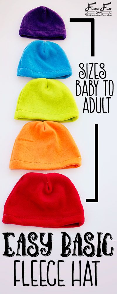 I love this easy basic fleece hat tutorial. I love the free pdf pattern that comes with it. Fleece Hat Tutorial, Fleece Hat Pattern, Fleece Sewing Projects, Pola Topi, Fleece Projects, Fleece Hats, Sewing Fleece, Hat Tutorial, Free Pdf Pattern