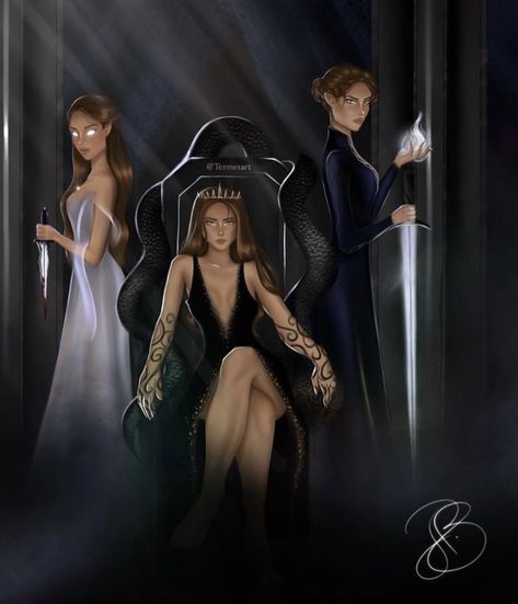 Archeron Sisters, Charlie Bowater, Sara J Maas, Feyre And Rhysand, Sisters Art, A Court Of Wings And Ruin, Sarah J Maas Books, A Court Of Mist And Fury, Book Jokes