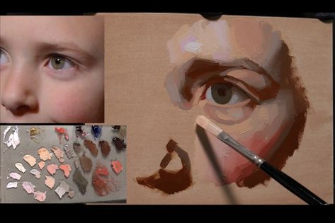 Portrait Paintings, Learn Oil Painting, Portrait Painting Tutorial, Flesh Tones, Acrylic Portrait Painting, Paintings Ideas, Painting And Drawing, Oil Painting Tutorial, Oil Painting Techniques