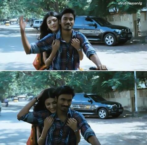 .. Three Movie Images Dhanush, Three Movie Images, 3 Movie Dhanush Shruthi Wallpaper, Minnale Movie, 3 Movie Dhanush Shruthi, Dhanush Images, Tamil Movie Love Quotes, Allu Arjun Hairstyle, Movie Collage